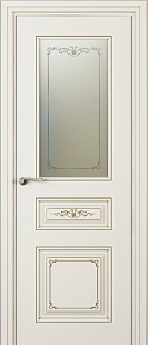 Межкомнатная дверь серия "Камея" модель ЛЧ53-С, эмаль