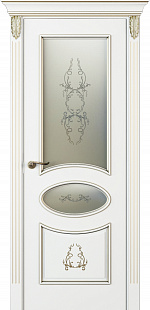 Межкомнатная дверь серия "Арбат" модель Л63-А2, эмаль