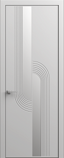 Межкомнатная дверь серия "New Style" модель NS 02 white