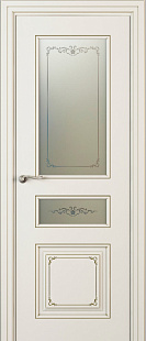 Межкомнатная дверь серия "Камея" модель ЛЧ53-С2, эмаль