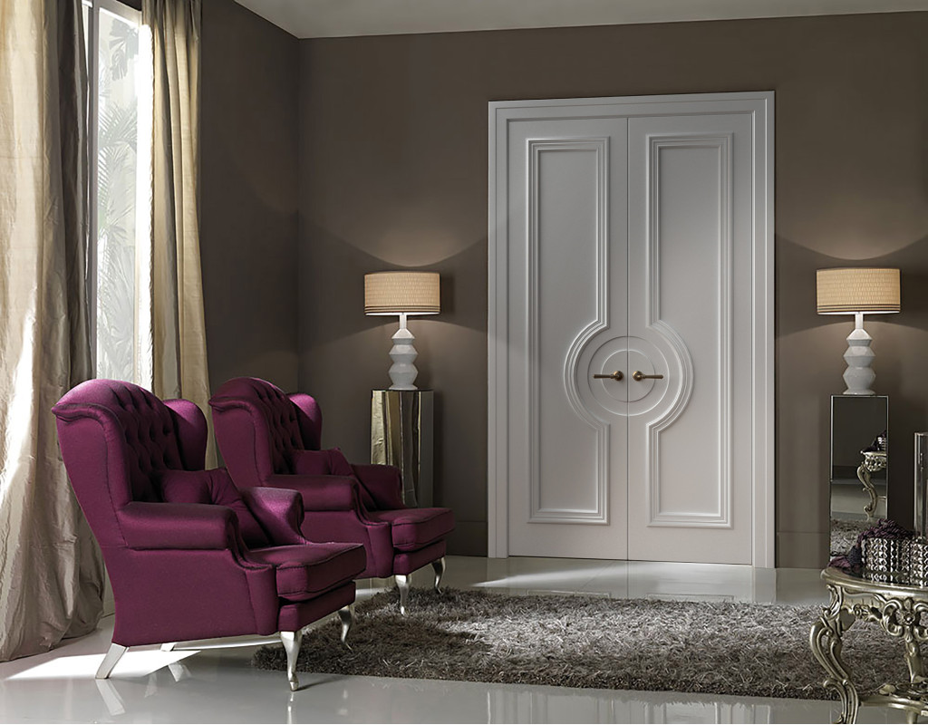 Межкомнатная дверь серия "Ремикс" модель RM60, эмаль — изображение 2