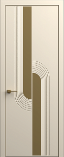 Межкомнатная дверь серия "New Style" модель NS 02 gold